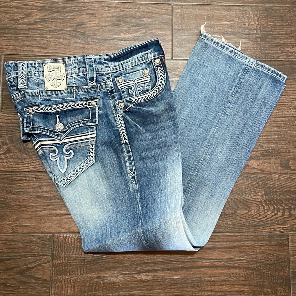 EUC mens Rock Revival jeans 34x34